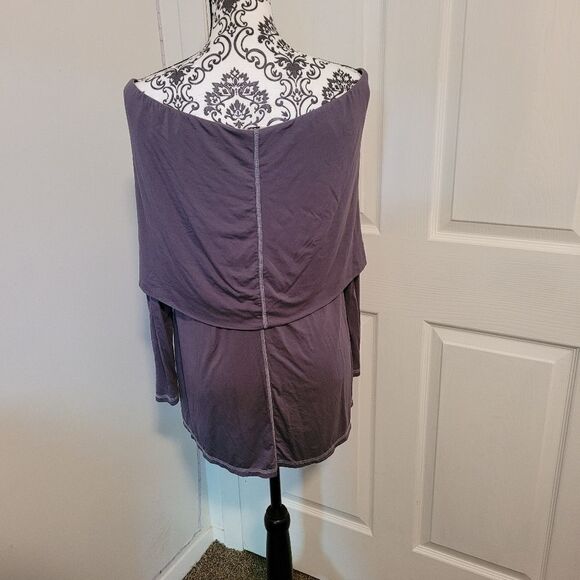 NWT Kori America off shoulder long sleeve shirt - Picture 3 of 5